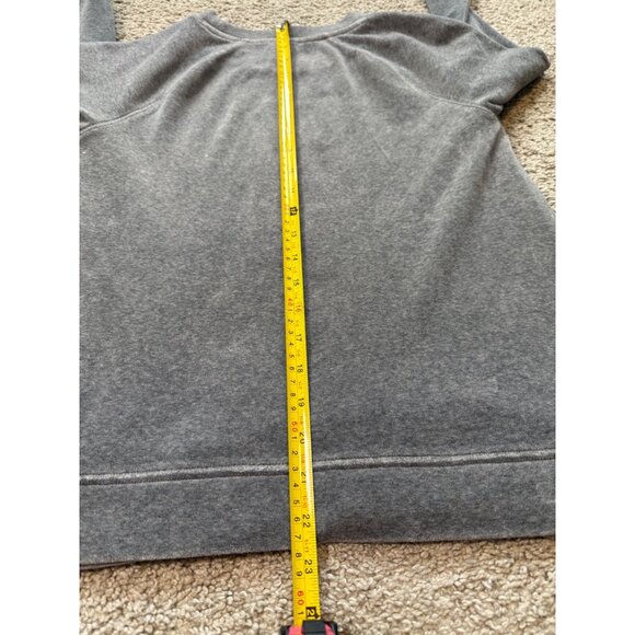 Talbots Gray Pullover Sweatshirt Soft Long Sleeve Comfy Casual Size S - Picture 5 of 8